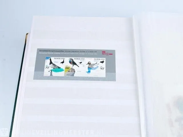 Getaxeerde postzegelblokkencollectie , nederland - afbeelding 63 van  76