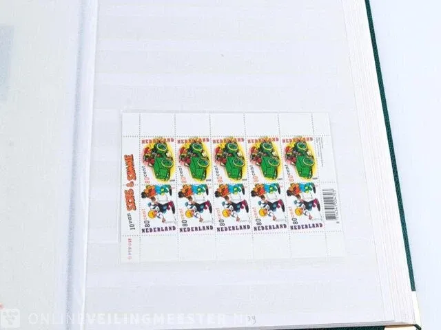 Getaxeerde postzegelblokkencollectie , nederland - afbeelding 64 van  76