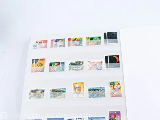 Getaxeerde postzegelcoll. , nederlandse antillen - afbeelding 60 van  66