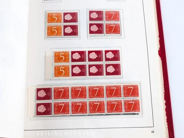 Getaxeerde postzegelcollectie € 3.372,00 , nederland - afbeelding 3 van  133