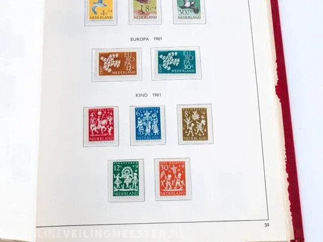 Getaxeerde postzegelcollectie € 3.372,00 , nederland - afbeelding 9 van  133