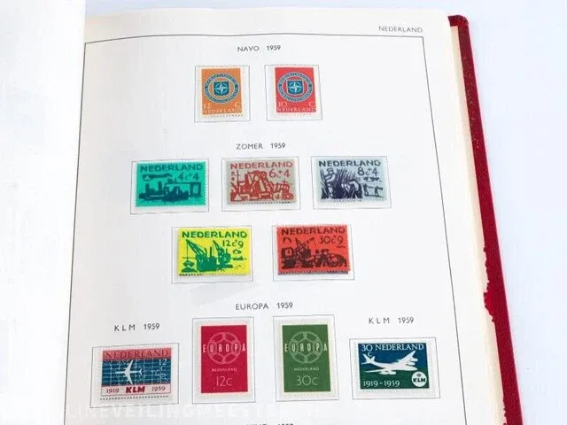 Getaxeerde postzegelcollectie € 3.372,00 , nederland - afbeelding 10 van  133