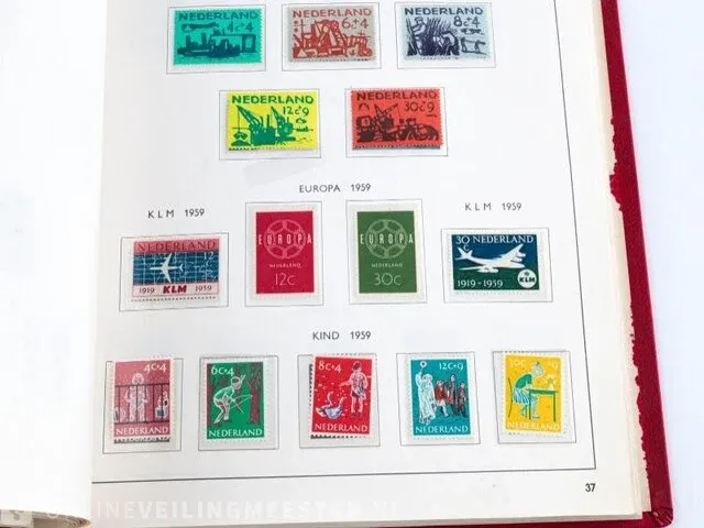 Getaxeerde postzegelcollectie € 3.372,00 , nederland - afbeelding 11 van  133