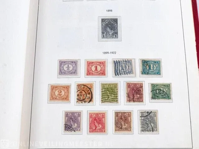 Getaxeerde postzegelcollectie € 3.372,00 , nederland - afbeelding 2 van  133