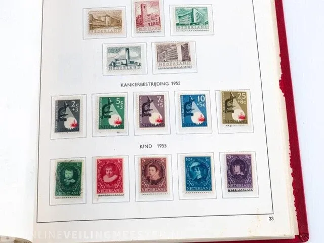 Getaxeerde postzegelcollectie € 3.372,00 , nederland - afbeelding 16 van  133