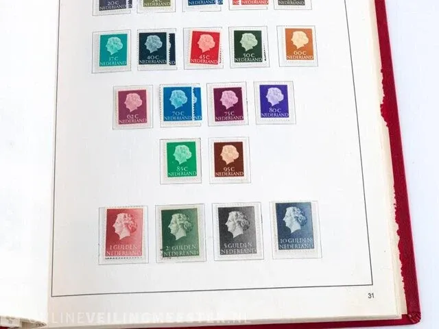 Getaxeerde postzegelcollectie € 3.372,00 , nederland - afbeelding 18 van  133