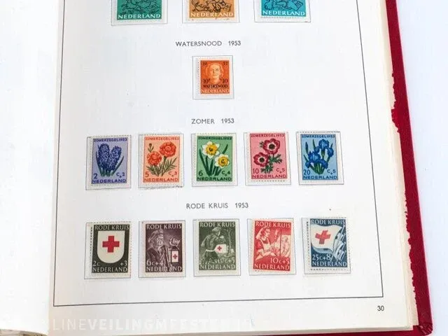 Getaxeerde postzegelcollectie € 3.372,00 , nederland - afbeelding 20 van  133
