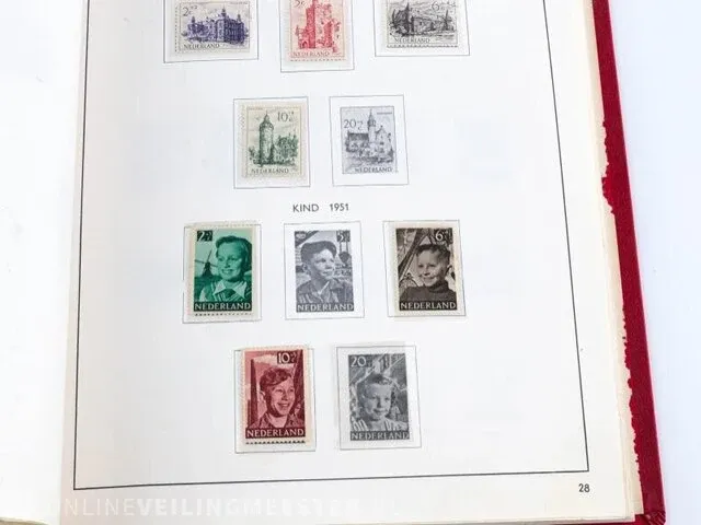 Getaxeerde postzegelcollectie € 3.372,00 , nederland - afbeelding 22 van  133
