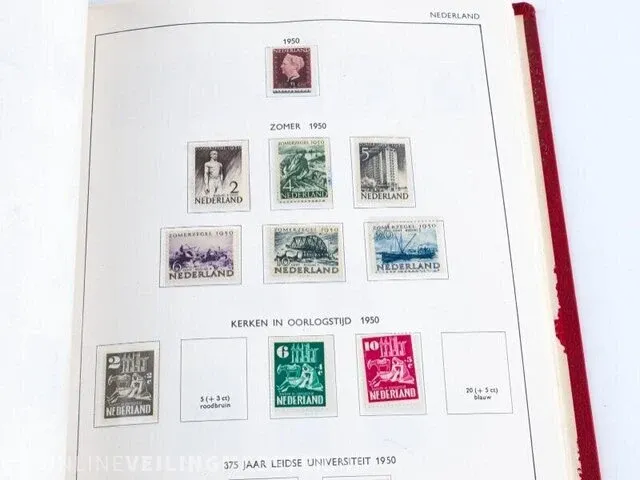 Getaxeerde postzegelcollectie € 3.372,00 , nederland - afbeelding 23 van  133