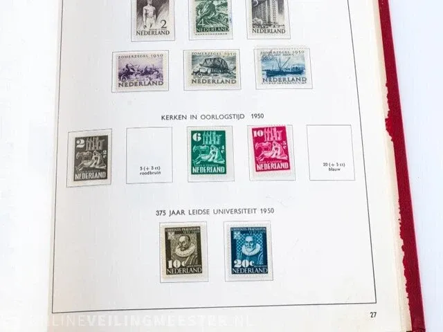 Getaxeerde postzegelcollectie € 3.372,00 , nederland - afbeelding 25 van  133