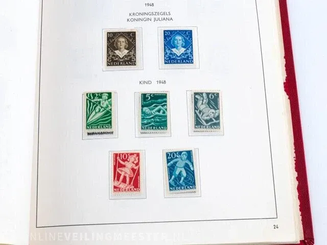Getaxeerde postzegelcollectie € 3.372,00 , nederland - afbeelding 29 van  133