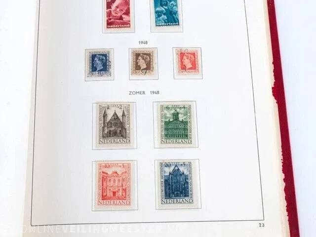 Getaxeerde postzegelcollectie € 3.372,00 , nederland - afbeelding 31 van  133