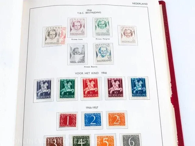 Getaxeerde postzegelcollectie € 3.372,00 , nederland - afbeelding 34 van  133