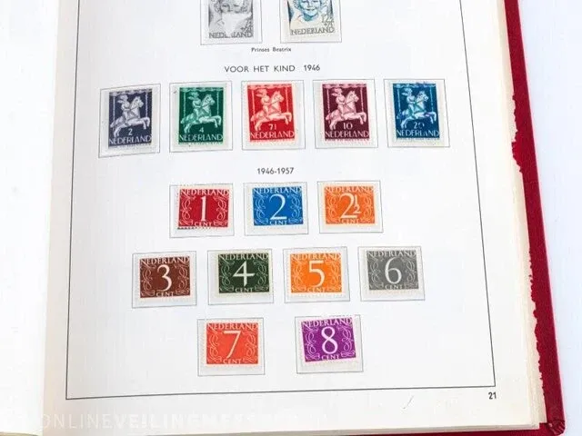 Getaxeerde postzegelcollectie € 3.372,00 , nederland - afbeelding 36 van  133