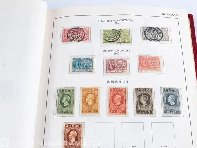 Getaxeerde postzegelcollectie € 3.372,00 , nederland - afbeelding 35 van  133