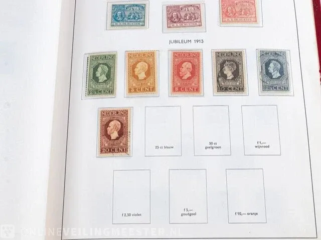 Getaxeerde postzegelcollectie € 3.372,00 , nederland - afbeelding 40 van  133