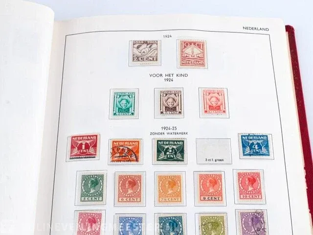Getaxeerde postzegelcollectie € 3.372,00 , nederland - afbeelding 45 van  133
