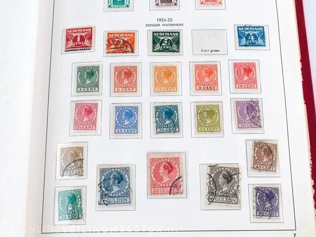 Getaxeerde postzegelcollectie € 3.372,00 , nederland - afbeelding 47 van  133
