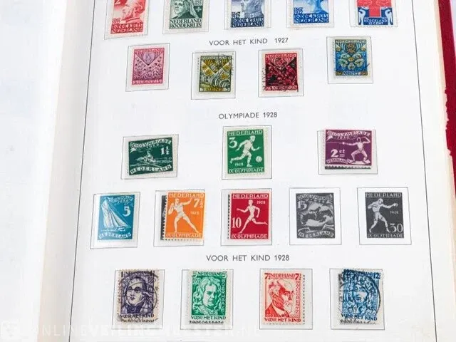 Getaxeerde postzegelcollectie € 3.372,00 , nederland - afbeelding 51 van  133