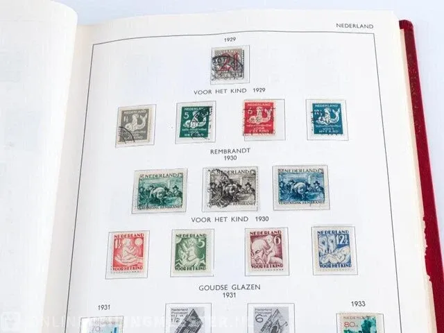 Getaxeerde postzegelcollectie € 3.372,00 , nederland - afbeelding 52 van  133