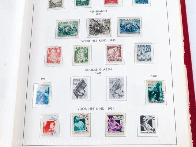 Getaxeerde postzegelcollectie € 3.372,00 , nederland - afbeelding 53 van  133