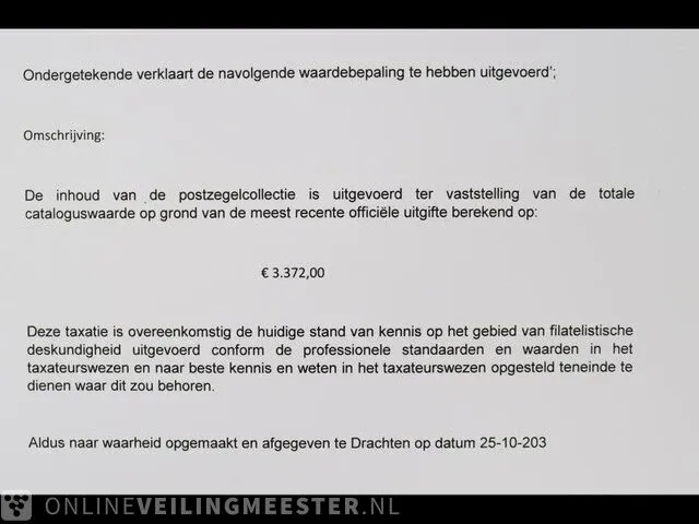 Getaxeerde postzegelcollectie € 3.372,00 , nederland - afbeelding 46 van  133