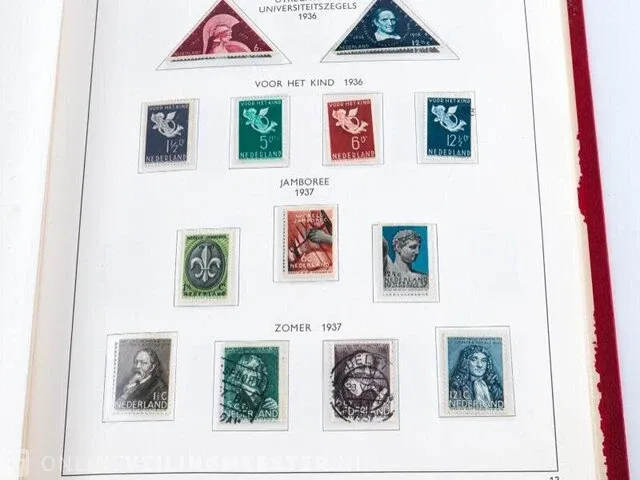 Getaxeerde postzegelcollectie € 3.372,00 , nederland - afbeelding 60 van  133