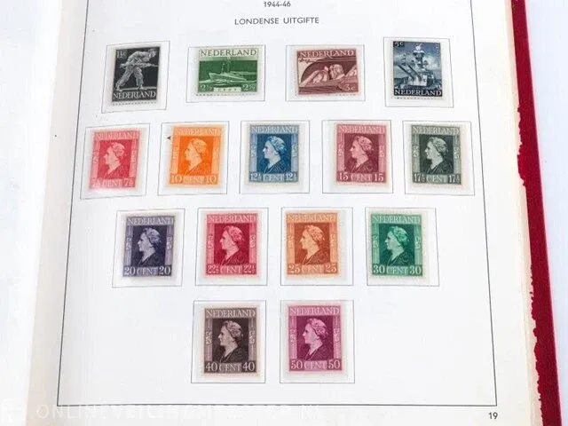 Getaxeerde postzegelcollectie € 3.372,00 , nederland - afbeelding 73 van  133