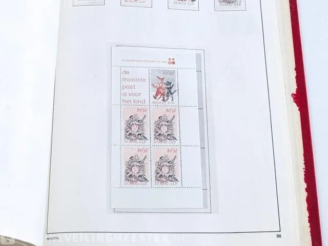 Getaxeerde postzegelcollectie € 3.372,00 , nederland - afbeelding 83 van  133