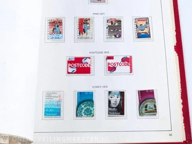 Getaxeerde postzegelcollectie € 3.372,00 , nederland - afbeelding 95 van  133