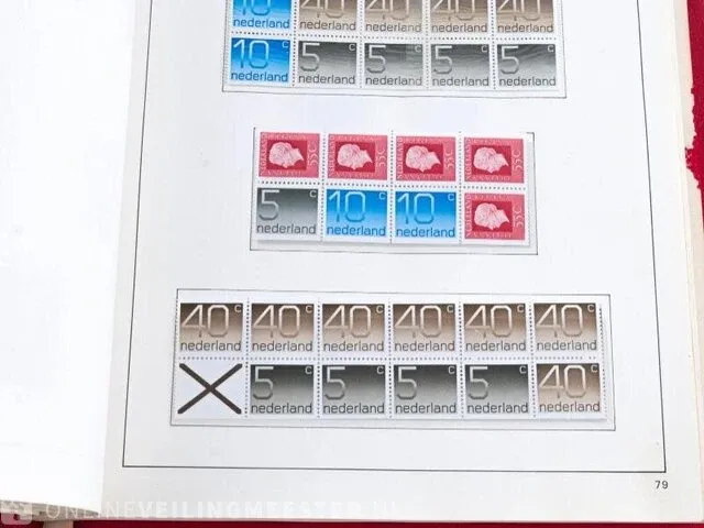 Getaxeerde postzegelcollectie € 3.372,00 , nederland - afbeelding 97 van  133