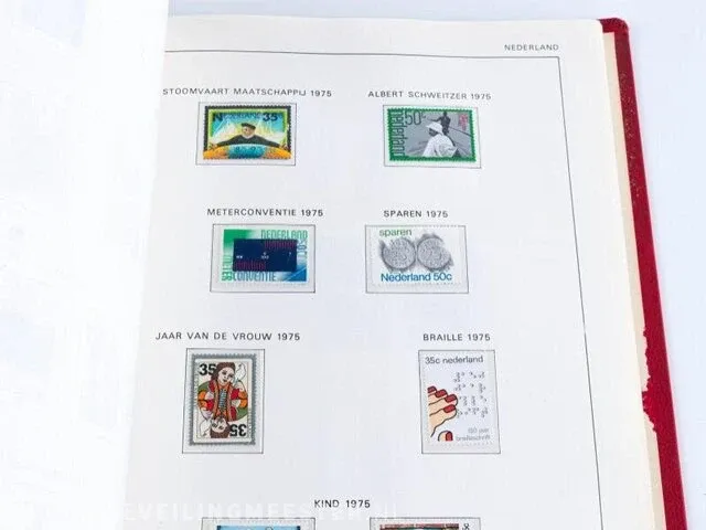 Getaxeerde postzegelcollectie € 3.372,00 , nederland - afbeelding 100 van  133