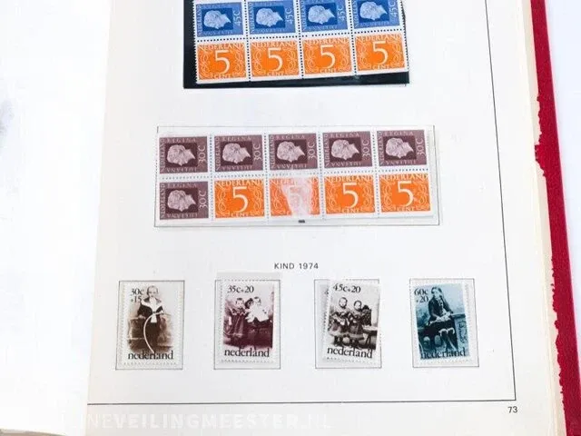Getaxeerde postzegelcollectie € 3.372,00 , nederland - afbeelding 105 van  133