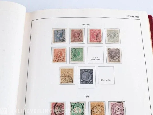 Getaxeerde postzegelcollectie € 3.372,00 , nederland - afbeelding 101 van  133