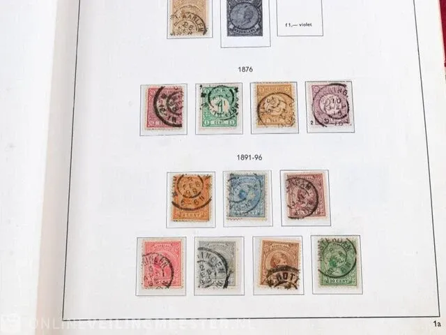 Getaxeerde postzegelcollectie € 3.372,00 , nederland - afbeelding 112 van  133