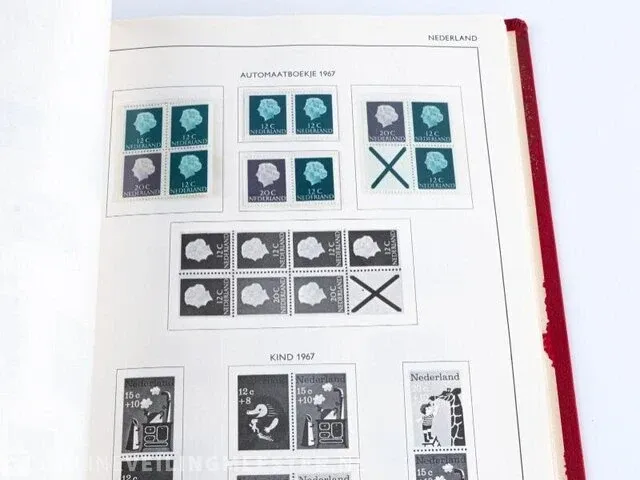 Getaxeerde postzegelcollectie € 3.372,00 , nederland - afbeelding 125 van  133