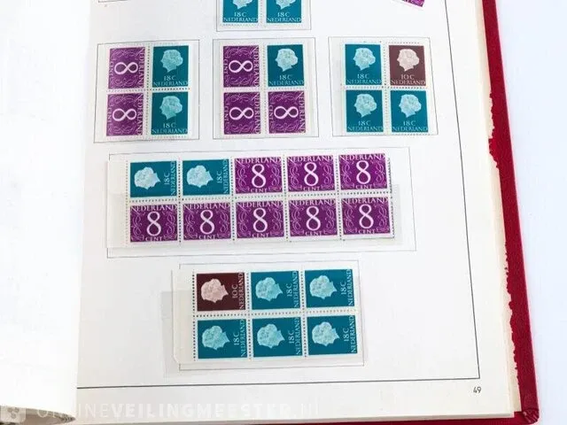 Getaxeerde postzegelcollectie € 3.372,00 , nederland - afbeelding 129 van  133