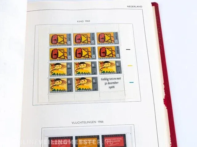 Getaxeerde postzegelcollectie € 3.372,00 , nederland - afbeelding 130 van  133