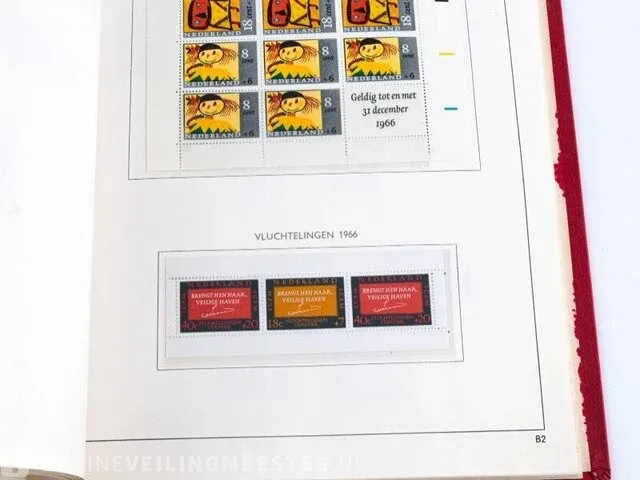 Getaxeerde postzegelcollectie € 3.372,00 , nederland - afbeelding 131 van  133