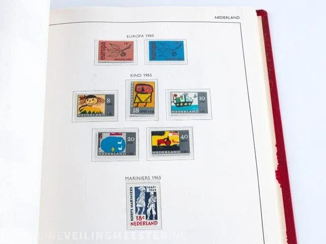 Getaxeerde postzegelcollectie € 3.372,00 , nederland - afbeelding 132 van  133