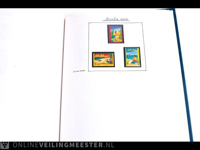 Getaxeerde postzegelcollectie , aruba - afbeelding 38 van  58