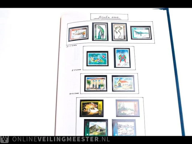 Getaxeerde postzegelcollectie , aruba - afbeelding 40 van  58