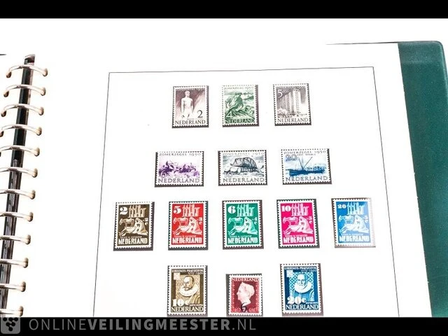 Getaxeerde postzegelcollectie , nederland - afbeelding 4 van  36