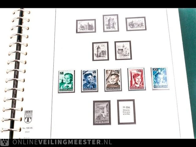 Getaxeerde postzegelcollectie , nederland - afbeelding 6 van  36