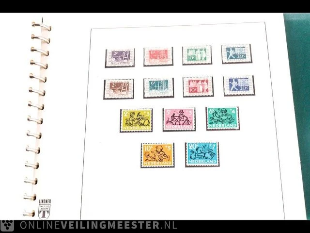 Getaxeerde postzegelcollectie , nederland - afbeelding 8 van  36