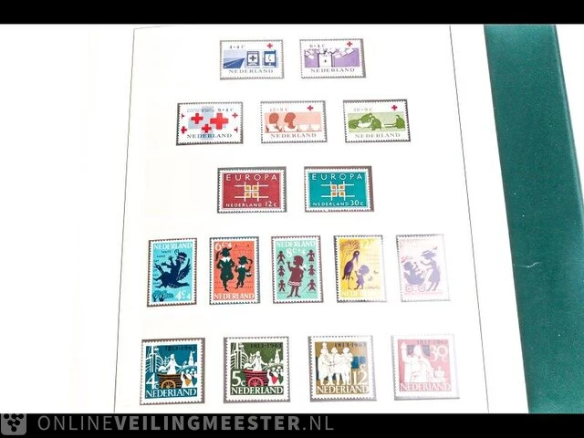 Getaxeerde postzegelcollectie , nederland - afbeelding 25 van  36