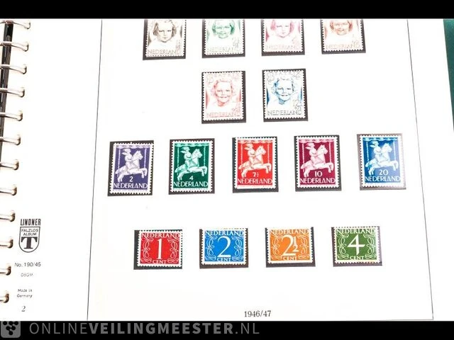 Getaxeerde postzegelcollectie , nederland - afbeelding 32 van  36