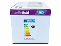 Getic-light - a60 frost 9,4w 2700k e27 6-pack (28x) - afbeelding 3 van  3
