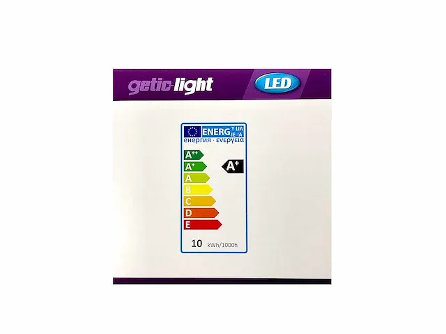 Getic-light - a60 frost led-lamp e27 6-pack (94x) - afbeelding 4 van  4
