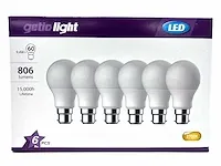 Getic-light - led lichtbron b22 6-pack (28x)